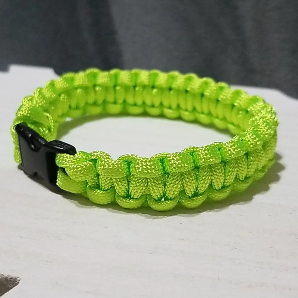 Neon Green Paracord Bracelet
